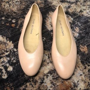 Stuart Weitzman Blush Pink/Nude The Chicflat Flats